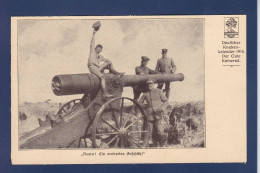 CPA Allemagne Canon 1916 Guerre War Non Circulé - Andere & Zonder Classificatie