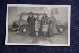 MAROC - Souvenir De Mon Passage à KENITRA Le 19 Janvier 1933 ( Famille En Voiture) - Andere & Zonder Classificatie