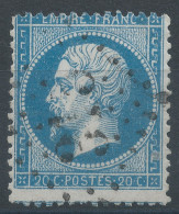 Lot N°76256   Variété/n°22, Oblitéré GC 315 Barentin, Seine-Inférieure (74), Indice 4, Piquage - 1862 Napoléon III