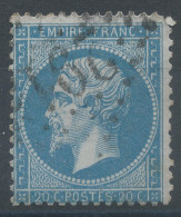 Lot N°76259   N°22, Oblitéré GC 2915 Poitiers, Vienne (80), Indice 4 - 1862 Napoléon III