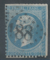 Lot N°76260   N°22, Oblitéré GC, Défaut De Dentelure - 1862 Napoléon III