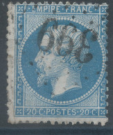 Lot N°76267   N°22, Oblitéré GC 399 Beaurepaire-d'Isère, Isère (37), Indice 4 - 1862 Napoléon III