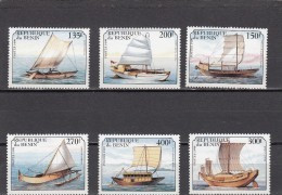 Benin Nº 868 Al 873 - Bénin – Dahomey (1960-...)