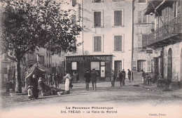 Frejus - Place Du Marché - Pharmacie - Reverdin   - CPA °J - Frejus