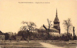 FRANCE - 80 - Villers-Bretonneux - L'Eglise ( Vue De Derrière ) - Carte Postale Ancienne - Villers Bretonneux