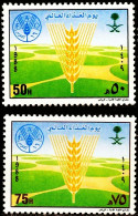 Saudi Arabia, 1988 World Food Day 2 Values MNH, SA-88-11 Ear Of Corn, - Agriculture