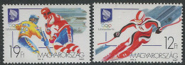 Hungary:Unused Stamps Serie Lillehammer Olympic Games 1994, MNH - Invierno 1994: Lillehammer