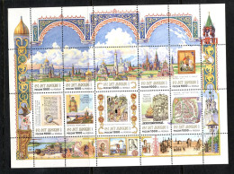 Russia 1997    MNH **  Full Sheets  NB! - Full Sheets