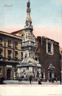 ITALIE - Napoli - Piazza Trinità Maggiorà - La Chiesa Del Gesu E La Guglia Della Concezione - Carte Postale Ancienne - Napoli