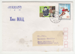 Japan Letter Cover Posted Air Mail 1974 To Germany B230701 - Lettres & Documents