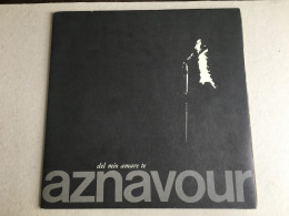 Schallplatte Vinyl Record Disque Vinyle LP Record - Charles Aznavour Del Mio Amare Te - Vinyl + Album Photo - Andere - Italiaans