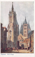 BELGIQUE - Tournai - Par S. Prout - Carte Postale Ancienne - Doornik