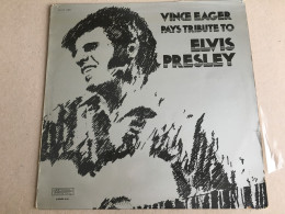 Schallplatte Vinyl Record Disque Vinyle LP Record - Vince Eager Pays Tribute To Elvis Presley  - Musiques Du Monde