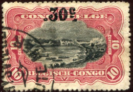 Pays : 131,1 (Congo Belge)  Yvert Et Tellier  N° :   98 (o) - Gebraucht