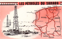 AFRIQUE - Les Pétroles Du Sahara - Les Richesses Françaises - Carte Postale Ancienne - Non Classés