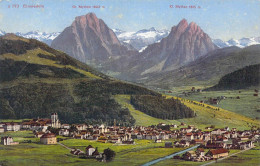 SUISSE - Einsiedeln - Gr. Mythen 1903m - KL. Mythen 1815 M - Carte Postale Ancienne - Einsiedeln