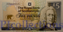 SCOTLAND 5 POUNDS 2005 PICK 365 UNC - 5 Pounds