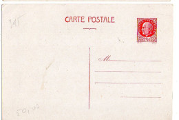 Entier CP -- 519-CP3----NEUF-- Type  Pétain Bersier  2f40  Rouge Sur Blanc Couché ...cote  50,00 € - Standard Postcards & Stamped On Demand (before 1995)