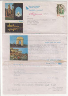 India Illustraed Air Mail Letter Cover Posted 1983 To Germany B230701 - Covers & Documents