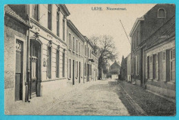 * Lede (Oost Vlaanderen) * (E. & B. - Ad. De Munter - De Prez) Nieuwstraat, Unique, Rare, Zeldzaam, TOP - Lede