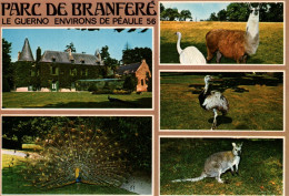 CPM - PARC ZOOLOGIQUE Château De BRANFÉRÉ / LE GUERNO - MUZILLAC - Vues - Edition Combier - Muzillac