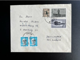 TURKEY 1970 LETTER TAKSIM ISTANBUL TO HAMBURG 12-01-1970 TURKIJE TURKIYE - Briefe U. Dokumente