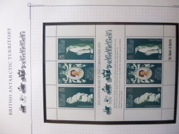 BRITISH ANTARCTICA TERRITORY SG 86-88 QUEEN SILVER JIBILEE, MINT,MH,GUTTER PAIR - Otros & Sin Clasificación