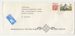 Israel Company Letter Oover Posted 1984 To Germany B230701 - Cartas & Documentos