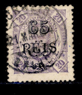 ! ! Zambezia - 1903 D. Carlos OVP 65 R - Af. 31 - Used - Zambezië