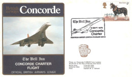 CONCORDE PREMIER CHARTER  FLIGHT FROM LONDON HEATHROW BAY OF BISCAY & RETOUR RETURN - Autres & Non Classés