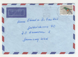 South Africa Air Mail Letter Cover Posted 1977 To Germany B230701 - Storia Postale