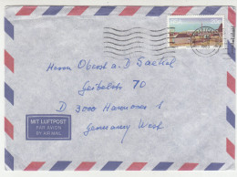 South Africa Air Mail Letter Cover Posted 1983 To Germany B230701 - Lettres & Documents