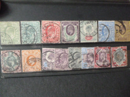 GREAT BRITAIN SG 215-314 1902-13 FINE CONDITION - ....-1951 Pre-Elizabeth II