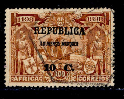 ! ! Lourenco Marques - 1913 Vasco Gama On Africa 10 C - Af. 99 - Used - Lourenco Marques