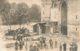Mamers * Catastrophe 7 Juin 1904 * Pensionnat St Joseph & église N.d. * Photographe De L'ouest à Le Mans - Mamers