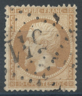 Lot N°76282   Variété/n°21, Oblitéré GC 541 Bougival, Seine-et-Oise (72), Indice 4, Filet OUEST - 1862 Napoléon III