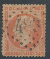 Lot N°76283   Variété/n°23, Oblitéré GC 483 Les Pilles, Drôme (25), Indice 21 Ou Bischviller, Bas-Rhin (67), Indice 4 - 1862 Napoléon III