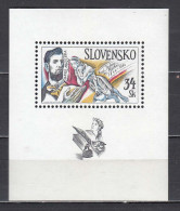 Slovakia 1994 - Slovak National Anthem, Mi-Nr. Bl. 2, MNH** - Nuevos