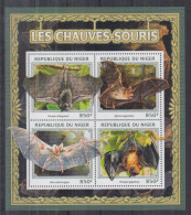 F13. Niger MNH 2016 Fauna - Animals - Bats - Chauve-souris