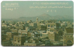 Yemen - View Of San'A - 1YEMA -  50U, 1992, Used - Jemen