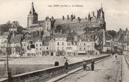 .45. GIEN Le Chateau. 1915.  Carte Impeccable. - Gien