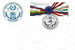 PORTUGAL - Portuguese Philatelic Club In Stuttgart (Commemorative Postmark) - Marcophilie