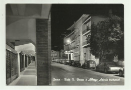 FERMO - VIALE V.VENETO E ALBERGO ASTORIA - NOTTURNO  - VIAGGIATA  FG - Fermo