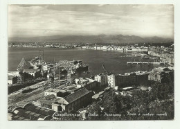 CASTELLAMMARE DI STABIA - PANORAMA - PORTO E CANTIERI NAVALI - VIAGGIATA FG - Castellammare Di Stabia