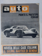 I114890 Auto Italiana A. 46 Nr 7 1965 - Prototipo Ferrari - Salone Nautico Genov - Moteurs