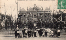 CAUDEBEC LES ELBEUF HOTEL DE VILLE LE 14 JUILLET  BELLE ANIMATION - Caudebec-lès-Elbeuf