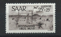 Saar PA N°12** (MNH) 1948 - Inondation De Janvier 1947 (bis) - Luchtpost