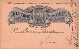 NICARAGUA - TARJETA POSTAL 1893 2C /*52 - Nicaragua