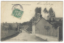 MOREE (41) - Arrivée De Oucques - Ed. Imp. Pap. Du Cachet, Vendôme - Moree