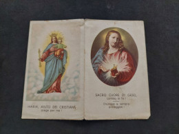 Calendarietto 1936. Santuario Parrocchia Del S.Cuore. Salesiani. Bologna. Cart.4pg. Condizioni Eccellenti. Maria. - Petit Format : 1921-40